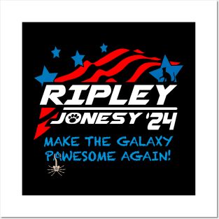 Ripley & Jonesy Political Campaign Posters and Art